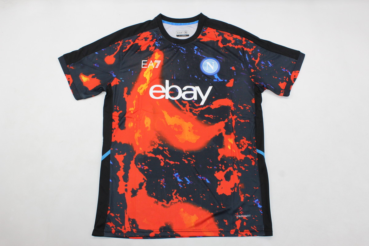 AAA Quality Napoli 23/24 Special Black/Orange Soccer Jersey